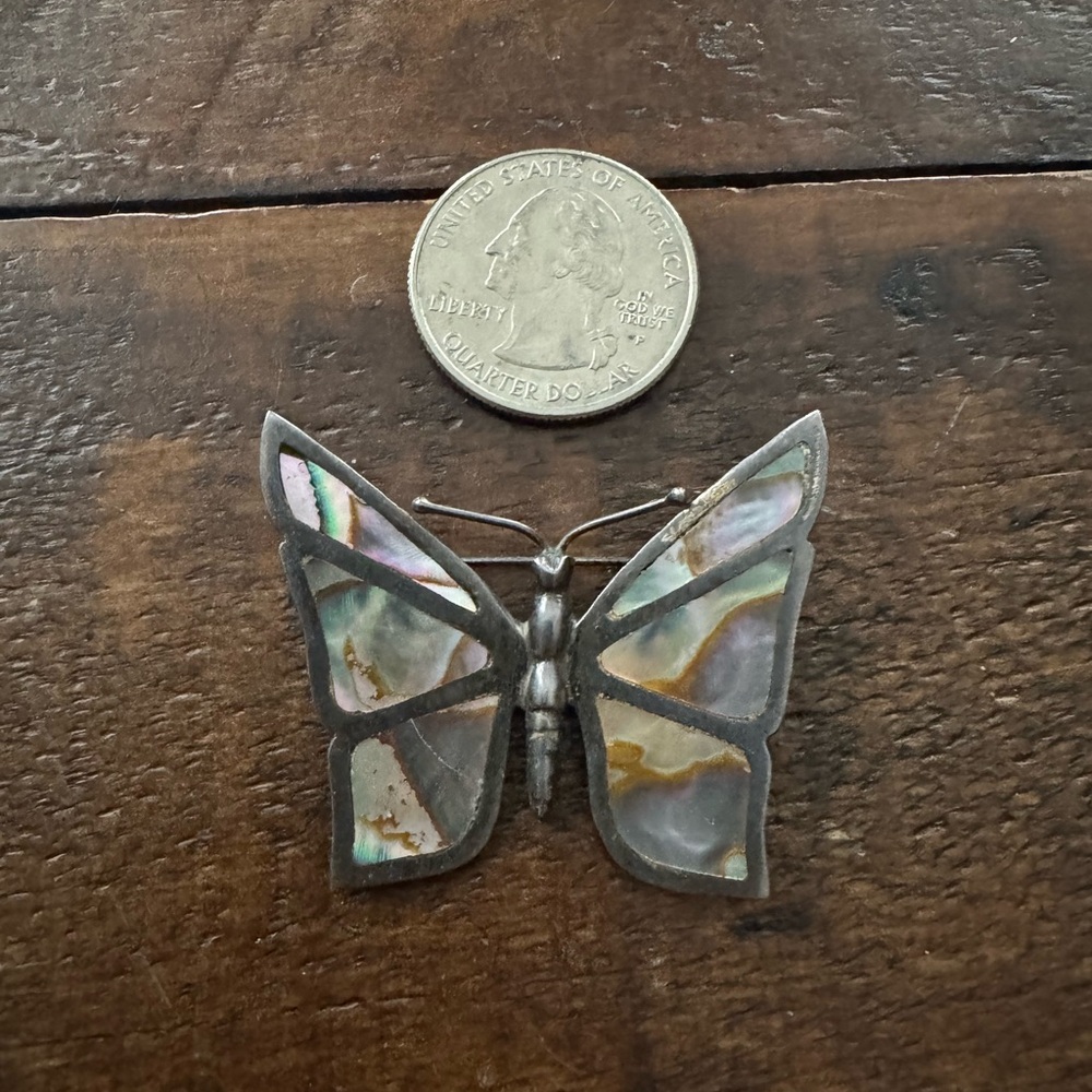 Sterling Butterfly Abalone